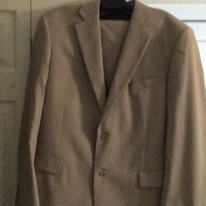 Tan Paul Fredrick 2 piece suit